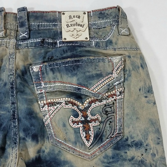 Rock Revival Other - Rock Revival Issac Alt Straight Jeans Size 42x33